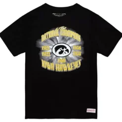 Men Mitchell & Ness T-Shirts & Tops-Big Shine Tee University Of Iowa