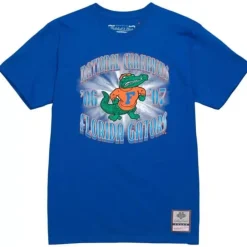 Men Mitchell & Ness T-Shirts & Tops-Big Shine Tee University Of Florida