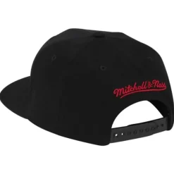 Mitchell & Ness Snapback-Black Dip Down Snapback Hwc Houston Rockets