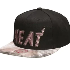 Mitchell & Ness Snapback-Blitzed Snapback Hwc Miami Heat