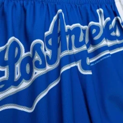 Men Mitchell & Ness Shorts-Blown Out Fashion Shorts Los Angeles Dodgers