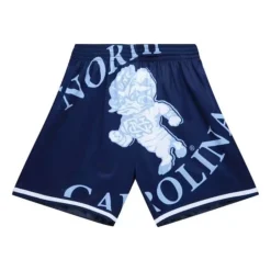 Men Mitchell & Ness Shorts-Blown Out Shorts University Of North Carolina