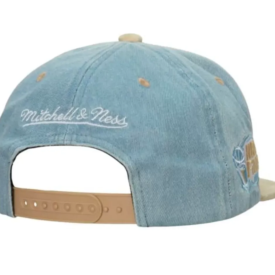 Mitchell & Ness Snapback-Blue Jean Baby Snapback Hwc Chicago Bulls