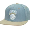 Mitchell & Ness Snapback-Blue Jean Baby Snapback Hwc New York Knicks