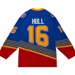 Mitchell & Ness Nhl Blue Line-Blue Line Brett Hull St. Louis Blues 1995 Jersey