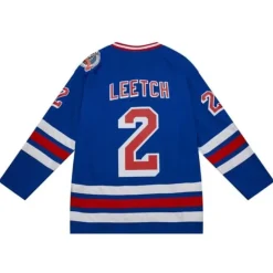 Mitchell & Ness Nhl Blue Line-Blue Line Brian Leetch New York Rangers 1993 Jersey
