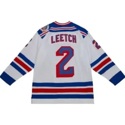 Mitchell & Ness Nhl Blue Line-Blue Line Brian Leetch New York Rangers 1993 Jersey