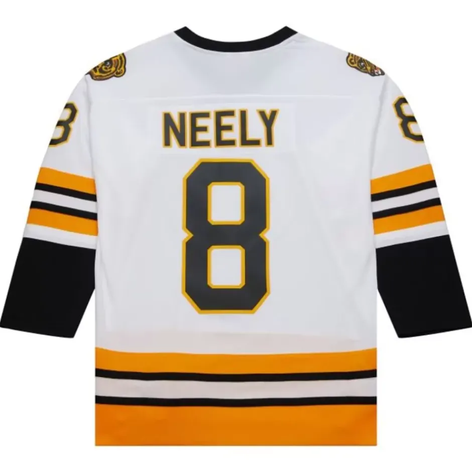 Mitchell & Ness Nhl Blue Line-Blue Line Cam Neely Boston Bruins White 1993 Jersey