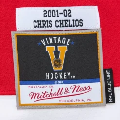 Mitchell & Ness Nhl Blue Line-Blue Line Chris Chelios Detroit Red Wings Dark 2001 Jersey