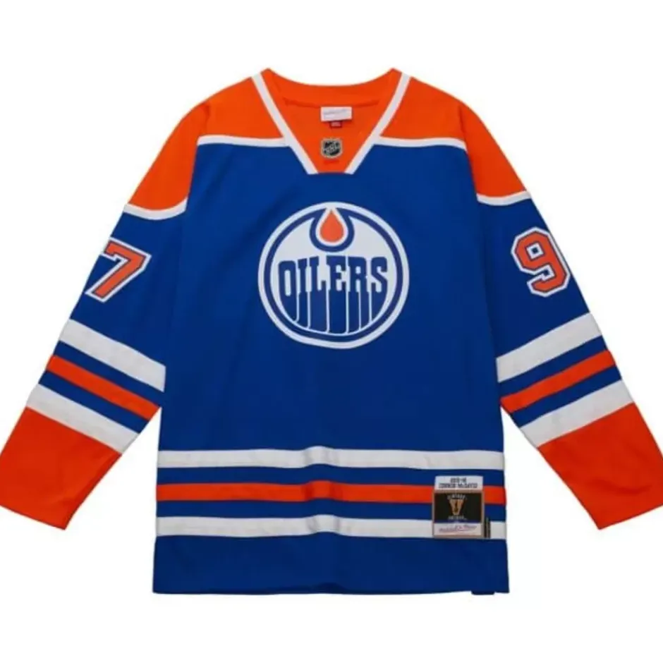 Mitchell & Ness Nhl Blue Line-Blue Line Connor Mcdavid Edmonton Oilers 2015 Jersey
