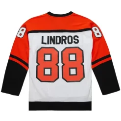 Mitchell & Ness Nhl Blue Line-Blue Line Eric Lindros Philadelphia Flyers White 1996 Jersey