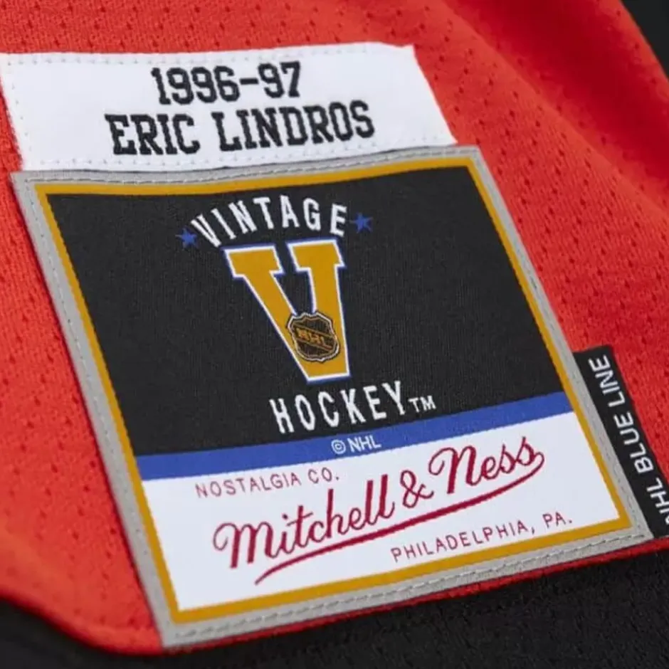 Mitchell & Ness Nhl Blue Line-Blue Line Eric Lindros Philadelphia Flyers 1996 Jersey