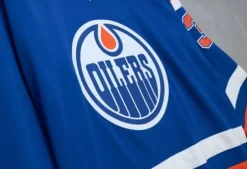 Mitchell & Ness Nhl Blue Line-Blue Line Grant Fuhr Edmonton Oilers 1986 Jersey