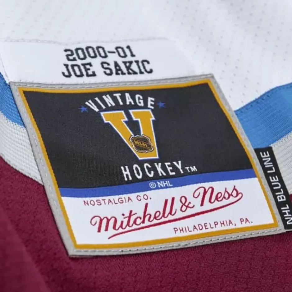 Mitchell & Ness Nhl Blue Line-Blue Line Joe Sakic Colorado Avalanche 2000 Jersey