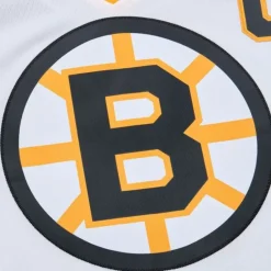Mitchell & Ness Nhl Blue Line-Blue Line Johnny Bucyk Boston Bruins White 1973 Jersey
