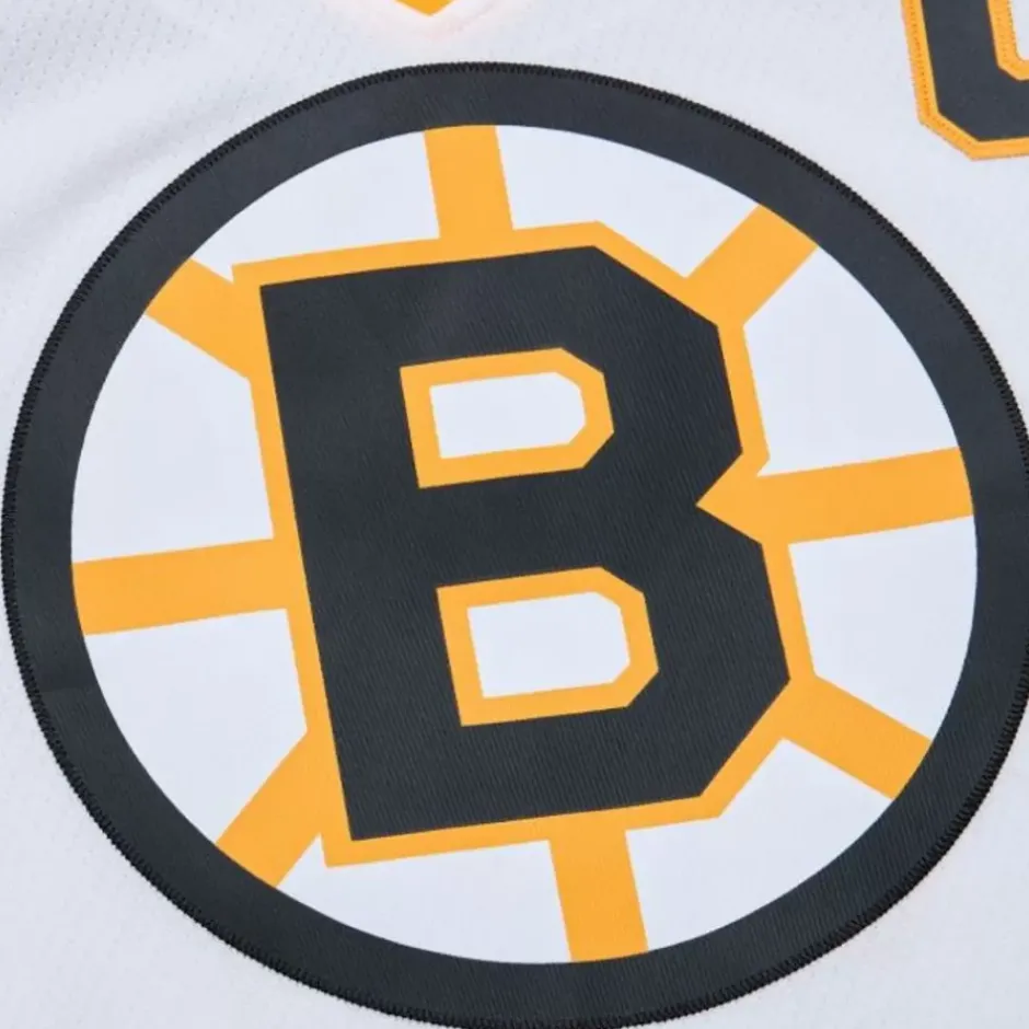 Mitchell & Ness Nhl Blue Line-Blue Line Johnny Bucyk Boston Bruins White 1973 Jersey