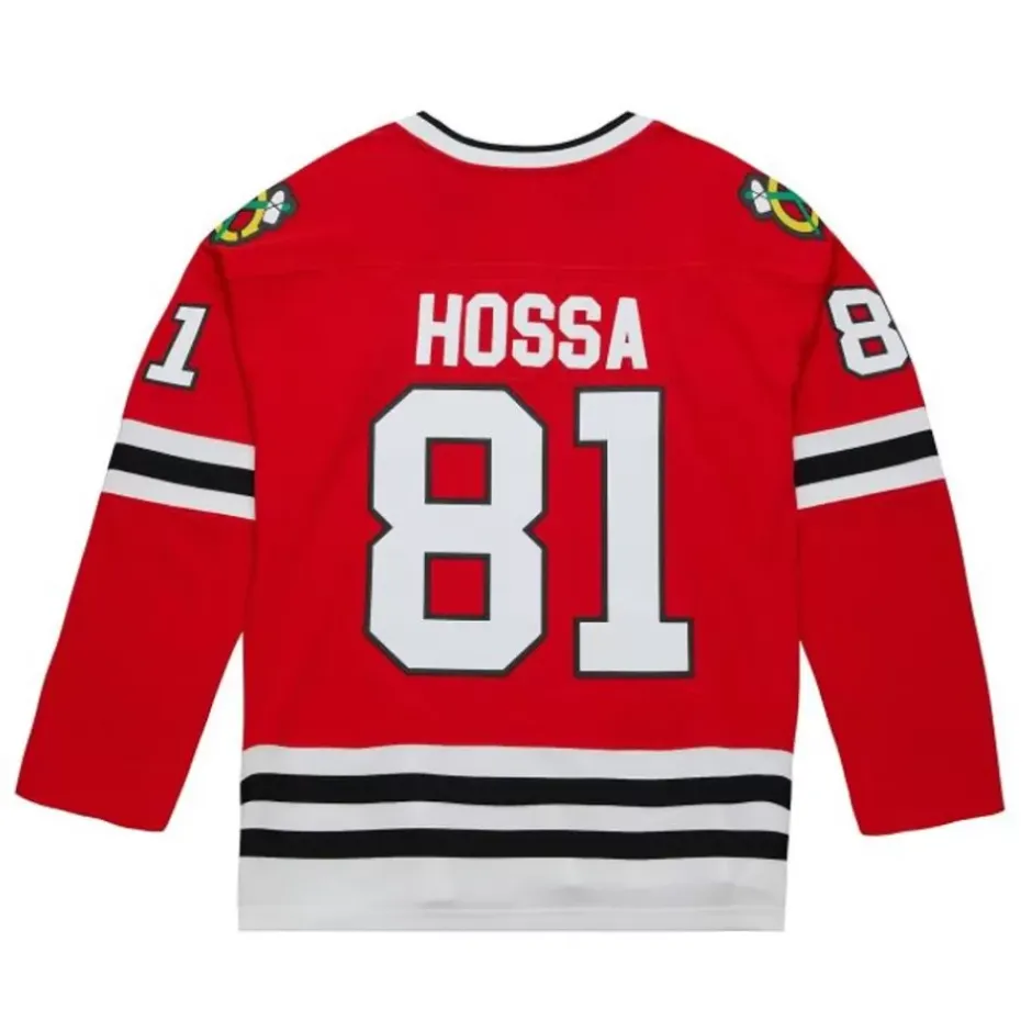 Mitchell & Ness Nhl Blue Line-Blue Line Marian Hossa Chicago Blackhawks Dark 2014 Jersey