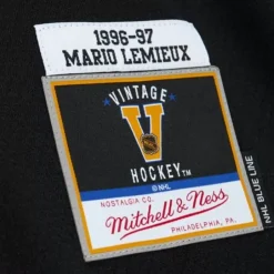 Mitchell & Ness Nhl Blue Line-Blue Line Mario Lemieux Pittsburgh Penguins 1996 Jersey