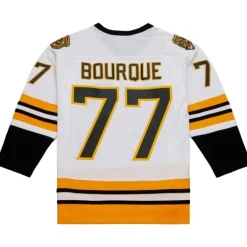 Mitchell & Ness Nhl Blue Line-Blue Line Ray Bourque Boston Bruins White 1989 Jersey