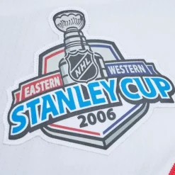 Mitchell & Ness Nhl Blue Line-Blue Line Ryan Smyth Edmonton Oilers White 2005 Jersey