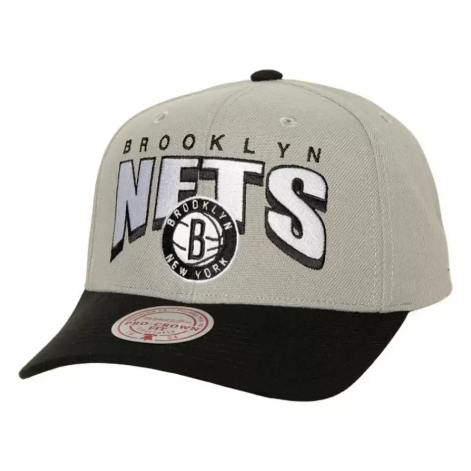 Mitchell & Ness Snapback-Boom Text Pro Snapback Brooklyn Nets