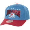 Mitchell & Ness Snapback-Boom Text Pro Snapback Colorado Avalanche