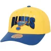 Mitchell & Ness Snapback-Boom Text Pro Snapback Vntg St. Louis Blues