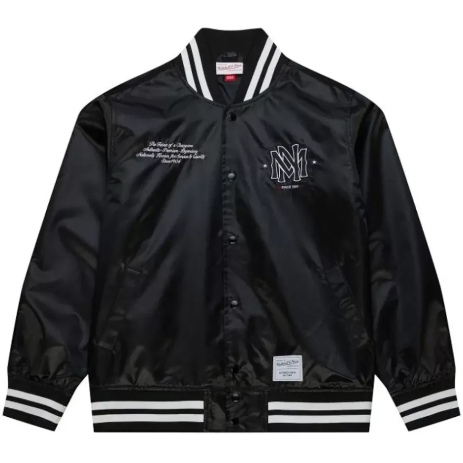 Men Mitchell & Ness Jackets & Outerwear-Branded 1904 Satin Jacket