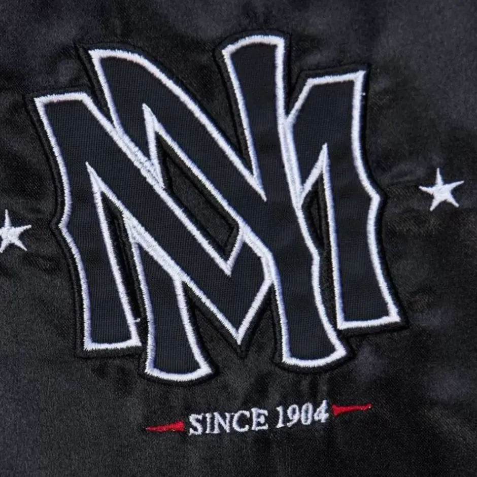 Men Mitchell & Ness Jackets & Outerwear-Branded 1904 Satin Jacket