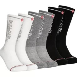 Woman Mitchell & Ness Accessories-Branded M&N 1904 3-Pack Crew Socks
