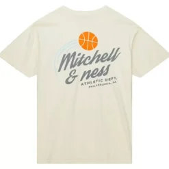 Men Mitchell & Ness T-Shirts & Tops-Branded M&N Graphic Pocket Tee