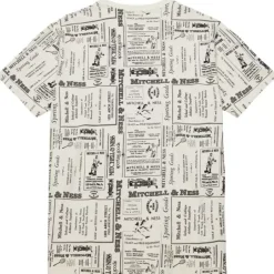Men Mitchell & Ness T-Shirts & Tops-Branded M&N Gt Ad Tee