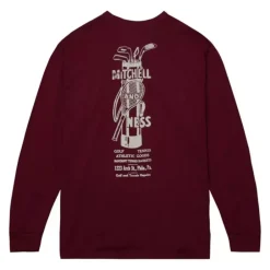 Men Mitchell & Ness T-Shirts & Tops-Branded M&N Gt Graphic Ls Tee