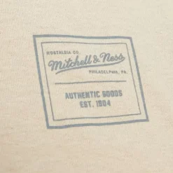 Men Mitchell & Ness T-Shirts & Tops-Branded M&N Heavyweight Graphic Tee