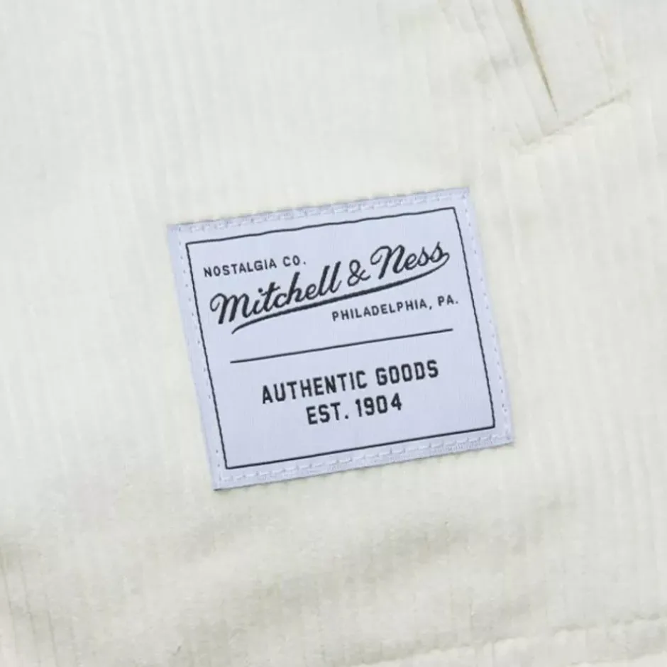 Men Mitchell & Ness Jackets & Outerwear-Branded M&N Interlock Corduroy Coaches Jacket