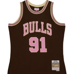 Mitchell & Ness Nba Swingman-Brown Sugar Bacon Swingman Jersey Chicago Bulls 1997-98 Dennis Rodman