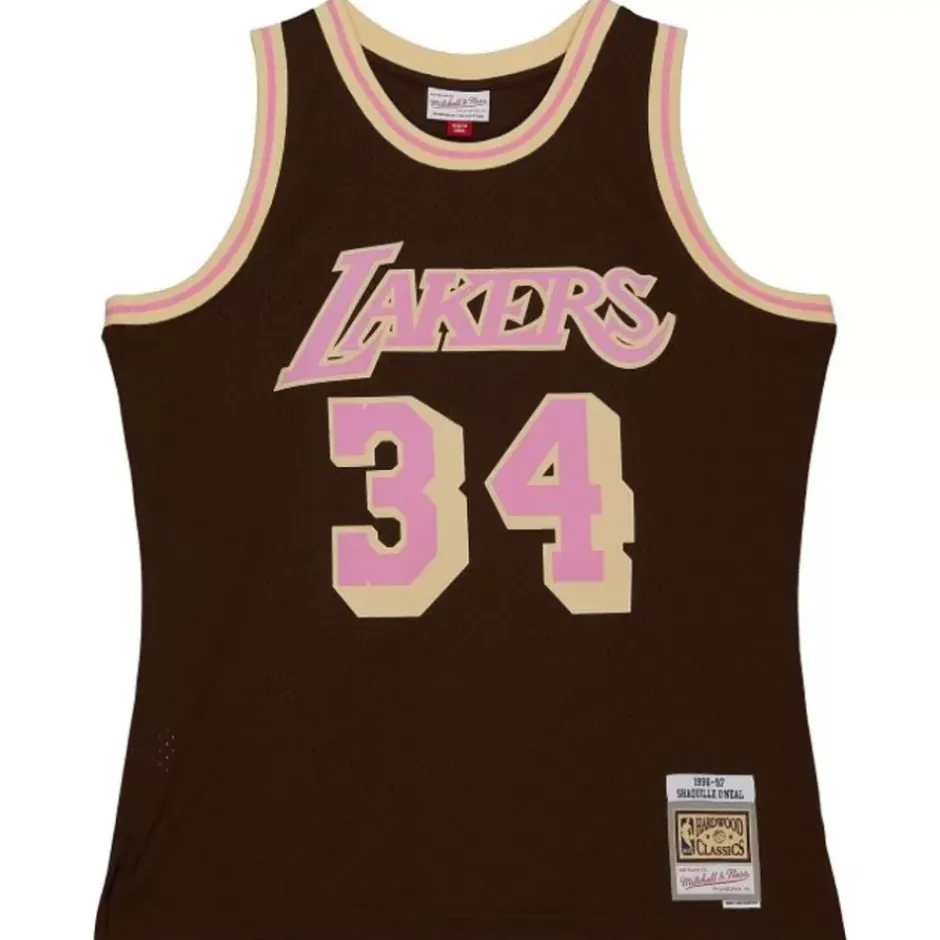Mitchell & Ness Nba Swingman-Brown Sugar Bacon Swingman Jersey Los Angeles Lakers 1996-97 Shaquille O'Neal
