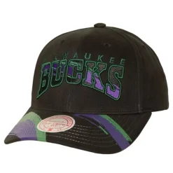 Mitchell & Ness Snapback-Brushed Past Ya Pro Snapback Hwc Milwaukee Bucks