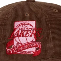 Mitchell & Ness Snapback-Bsb Cord Deadstock Snapback Hwc Los Angeles Lakers
