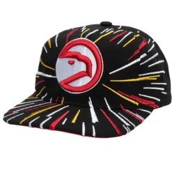 Mitchell & Ness Snapback-Burst Deadstock Snapback Hwc Atlanta Hawks