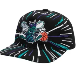 Mitchell & Ness Snapback-Burst Deadstock Snapback Hwc Charlotte Hornets