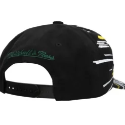 Mitchell & Ness Snapback-Burst Deadstock Snapback Hwc Seattle Supersonics