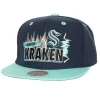 Mitchell & Ness Snapback-Buzz Snapback Seattle Kraken