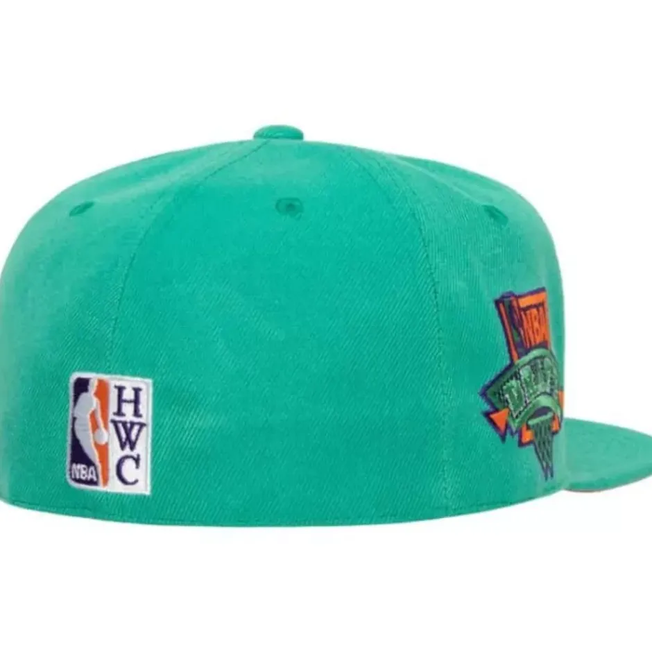 Mitchell & Ness Fitted-Cactus Cooler Fitted Hat Milwaukee Bucks
