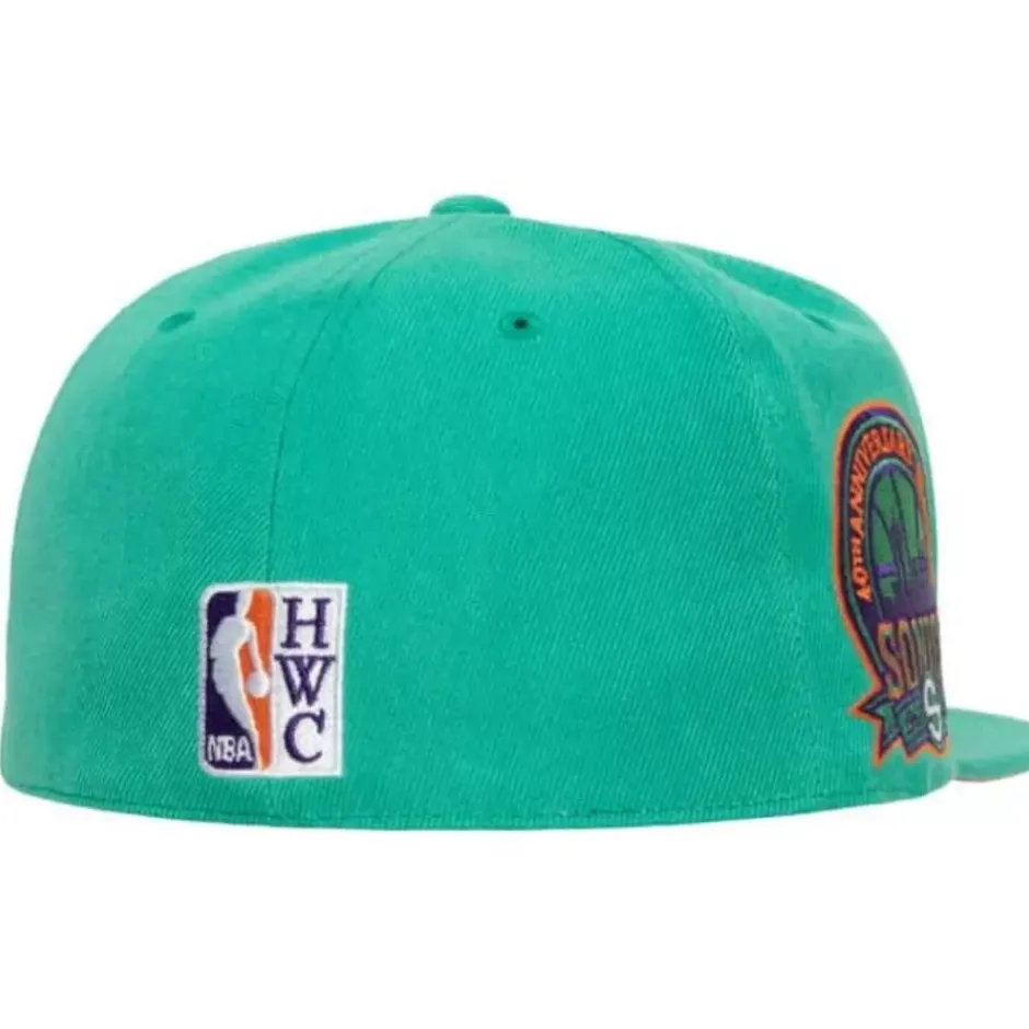 Mitchell & Ness Fitted-Cactus Cooler Fitted Hat Seattle Supersonics