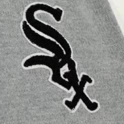 Men Mitchell & Ness Hoodies & Sweatshirts-Cardigan Sweater Chicago White Sox