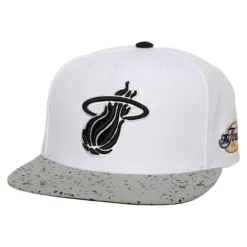 Mitchell & Ness Snapback-Cement Top Snapback Miami Heat