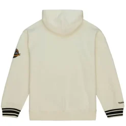 Men Mitchell & Ness Hoodies & Sweatshirts-Chainstitch Heavyweight Hoodie Retro Pittsburgh Steelers