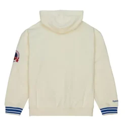 Men Mitchell & Ness Hoodies & Sweatshirts-Chainstitch Heavyweight Hoodie Current New York Rangers