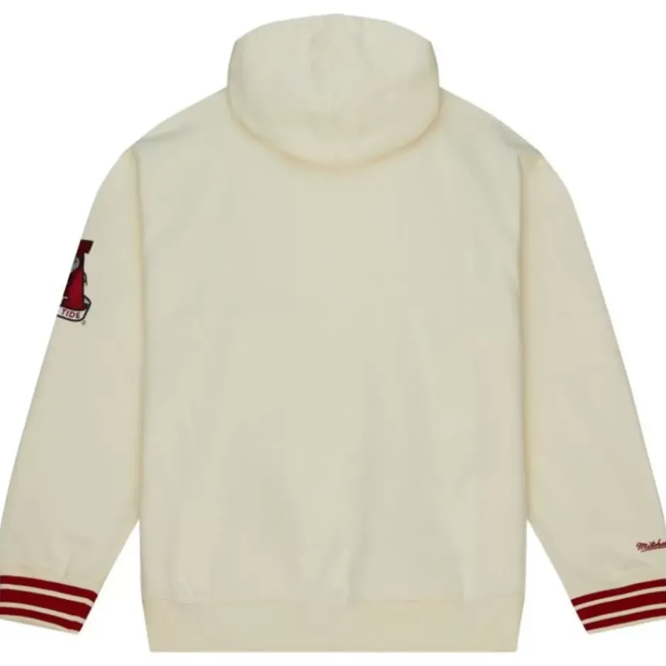 Men Mitchell & Ness Hoodies & Sweatshirts-Chainstitch Heavyweight Hoodie Retro University Of Alabama